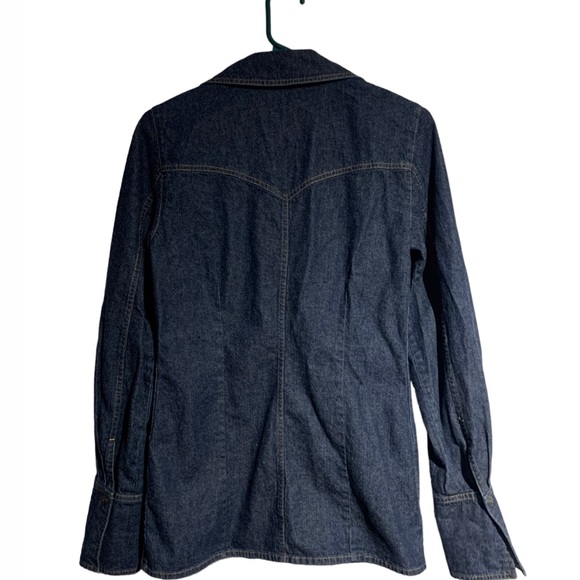 Christian Lacroix Bazaar Jean Western Button Down Designer 36 - Picture 2 of 9
